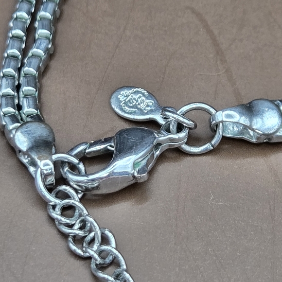 Premier Design Pink Cat's Eye Pendant Necklace - Picture 7 of 8